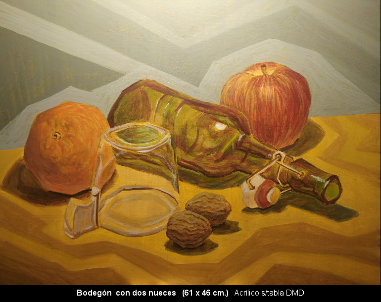 Bodegón de las dos nueces acompañadas