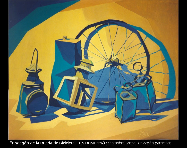 Bodegón de la Rueda de Bicicleta