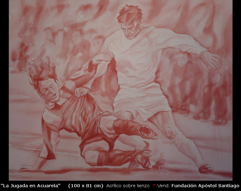 jugada a la acuarela
