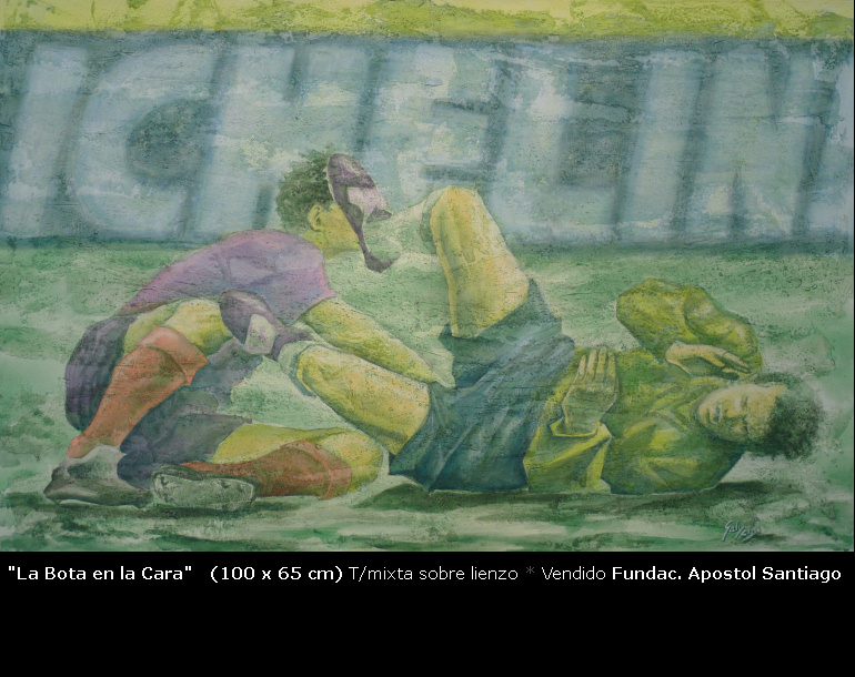 La Bota en la cara