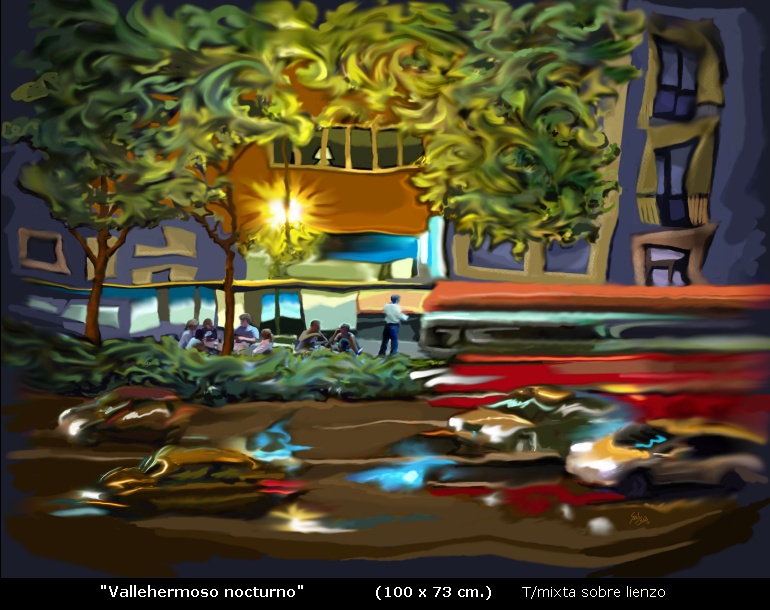 Vallehermoso nocturno