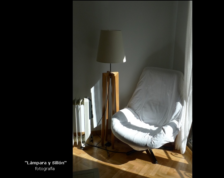 Lámpara y Sillón, foto