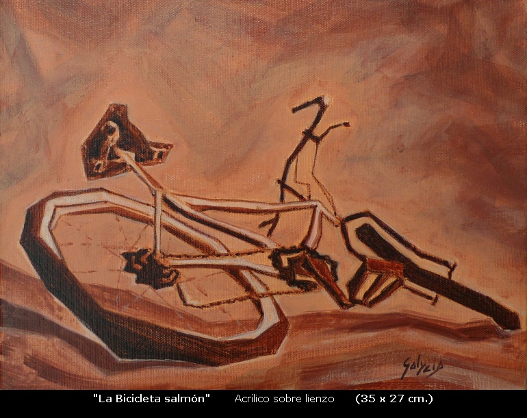 Bici salmón